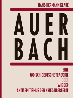 cover image of Auerbach